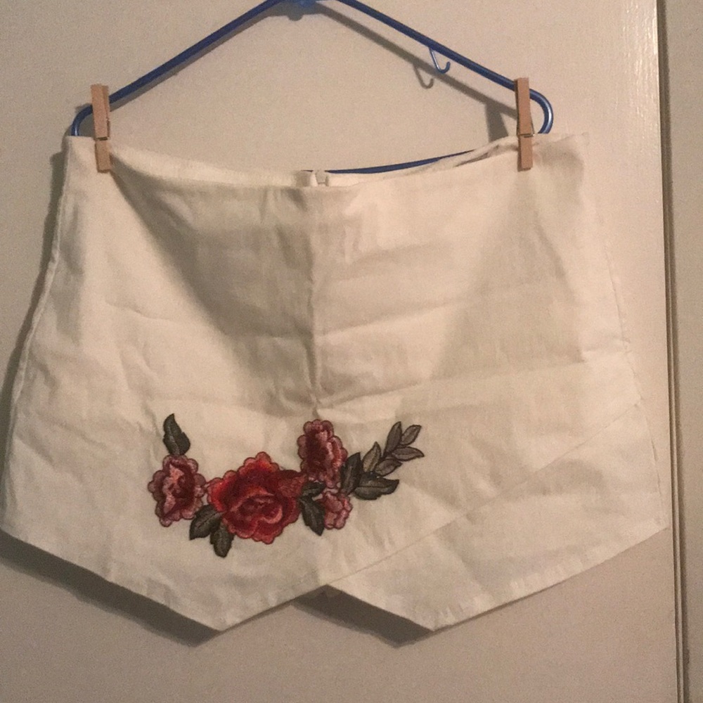 Floral Skort